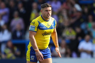 Warrington Wolves 'tan Joe Philbin Betfred Süper Lig 4. Raundunda Warrington Wolves, Wakefield Trinity' ye karşı Halliwell Jones Stadyumu, Warrington, İngiltere, 9 Mart 2025