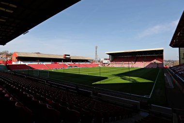 Oakwell 'in Sky Bet Ligi 1 maçından önceki genel görünümü Barnsley - Blackpool maçı Oakwell, Barnsley, İngiltere, 8 Mart 2025