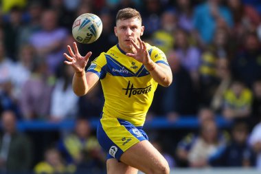 Warrington Wolves 'tan George Williams, 9 Mart 2025' te İngiltere 'nin Warrington şehrinde oynanan Warrington Wolves vs Wakefield Trinity maçında sahada.