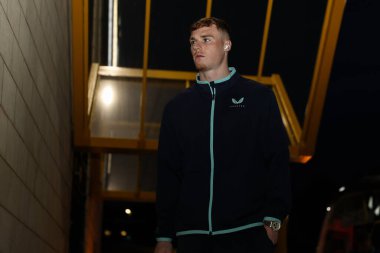 Everton 'dan Jake O' Brien, Wolverhampton Wanderers 'ın 8 Mart 2025' te Molineux, Wolverhampton 'da Everton' a karşı oynadığı Premier League maçından önce geldi.