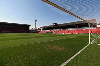 Oakwell 'in Sky Bet Ligi 1 maçından önceki genel görünümü Barnsley - Blackpool maçı Oakwell, Barnsley, İngiltere, 8 Mart 2025
