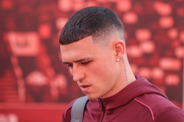 Manchester City 'den Phil Foden Premier League maçı sırasında Nottingham Forest Manchester City' ye karşı 8 Mart 2025 'te İngiltere' nin Nottingham şehrinde geldi.