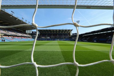 Gök Bahis Şampiyonası öncesinde Burnley 'nin Luton Town' a karşı Turf Moor, Burnley, Birleşik Krallık 'ta 8 Mart 2025' te oynadığı Turf Moor maçının genel görünümü