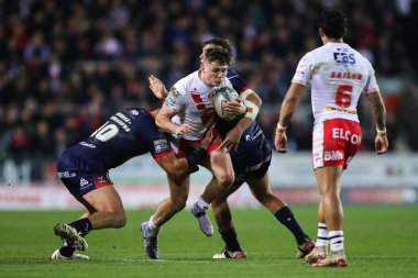 St. Helens 'den Jack Welsby, 7 Mart 2025' te St Helens vs Hull KR 'a karşı oynanan Betfred Süper Lig 4. Maçı' nda elendi.