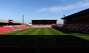 Oakwell 'in Sky Bet Ligi 1 maçından önceki genel görünümü Barnsley - Blackpool maçı Oakwell, Barnsley, İngiltere, 8 Mart 2025