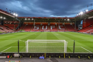 11 Mart 2025 'te Bramall Lane, Sheffield, İngiltere' de Sheffield United ile Bristol City arasındaki Sky Bet Şampiyonası öncesinde Bramall Lane 'in genel bir görüntüsü.