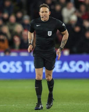 Stephen Martin, Sky Bet Şampiyonası maçında Sheffield United, Bristol City 'ye karşı Bramall Lane, Sheffield, İngiltere, 11 Mart 2025