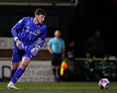 Grimsby Town 'dan Jordan Wright 11 Mart 2025' te Blundell Park, Cleethorpes 'ta Grimsby Town' a karşı Notts County maçında