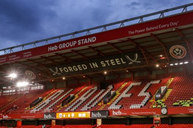 11 Mart 2025 'te Bramall Lane, Sheffield, İngiltere' de Sheffield United ile Bristol City arasındaki Sky Bet Şampiyonası öncesinde Bramall Lane 'in genel bir görüntüsü.