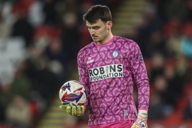Bristol City 'den Max O' Leary 11 Mart 2025 'te Bramall Lane, Sheffield, İngiltere' de Sheffield United ile Bristol City arasındaki Gökyüzü İddia Şampiyonası maçında