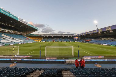 Elland Road 'un, 12 Mart 2025' te Leeds Road, Leeds, İngiltere 'de Leeds United' a karşı oynanan Sky Bet Şampiyonası öncesinde genel bir görüntüsü.
