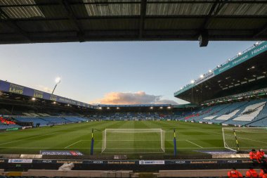 Elland Road 'un, 12 Mart 2025' te Leeds Road, Leeds, İngiltere 'de Leeds United' a karşı oynanan Sky Bet Şampiyonası öncesinde genel bir görüntüsü.