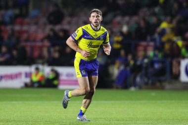 Warrington Wolves 'tan Adam Holroyd Betfred Challenge Cup maçı sırasında Widnes Vikings' e karşı Warrington Wolves, DCBL Stadyumu, Widnes, İngiltere, 15 Mart 2025
