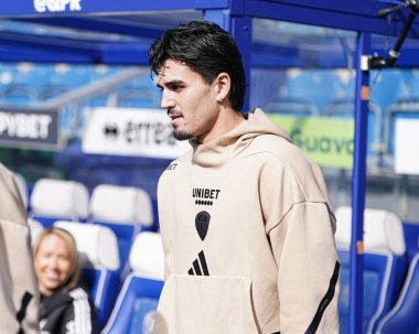 Leeds United takımından Pascal Struijk, 15 Mart 2025 'te Londra' daki Kiyan Prince Vakfı Stadyumu 'nda Queens Park Rangers - Leeds United karşılaşması öncesinde oynamıştır.