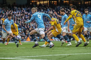 Brighton & Hove Albion takımından Jack Hinshelwood, 15 Mart 2025 tarihinde Etihad Stadyumu 'nda oynanan Premier League maçında Manchester City - Brighton ve Hove Albion maçında 2-2 berabere kaldı.