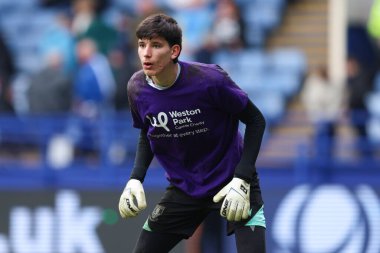 Sheffield 'den James Beadle Çarşamba günü Sheffield United' a karşı 16 Mart 2025 'te Hillsborough, Sheffield, İngiltere' de oynanan Gökyüzü İddia Şampiyonası maçı öncesinde