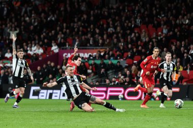 Liverpool 'dan Federico Chiesa, 16 Mart 2025' te Wembley Stadyumu 'nda oynanan Liverpool-Newcastle United Carabao Kupası final maçında 1-2 berabere kaldı.
