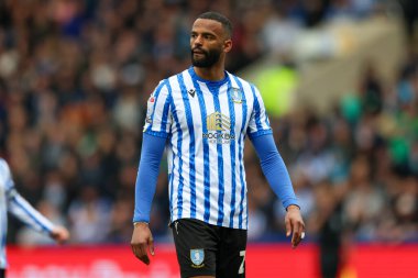 Sheffield 'den Michael Ihiekwe Çarşamba günü Sheffield Wednesday - Sheffield United maçı sırasında Hillsborough, Sheffield, İngiltere, 16 Mart 2025