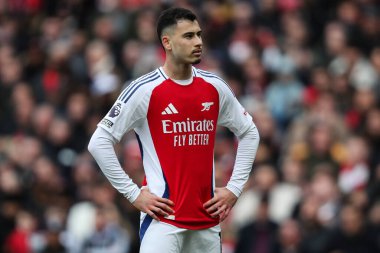 Arsenal takımından Gabriel Martinelli 16 Mart 2025 'te Emirates Stadyumu' nda oynanan Premier League karşılaşmasında Arsenal ve Chelsea karşı karşıya geldi.