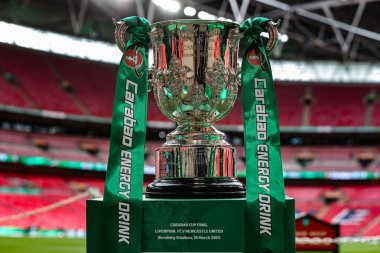 Carabao Kupası Kupası Finali öncesinde Liverpool - Newcastle United maçı Anfield, Liverpool, İngiltere, 16 Mart 2025