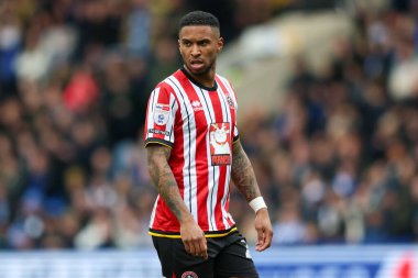 Sheffield United takımından Tyrese Campbell 16 Mart 2025 'te Sheffield Wednesday - Sheffield United maçında Hillsborough, Sheffield United' a karşı.