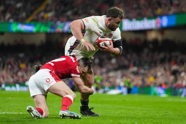 İngiltere Prenslik Stadyumu, Cardiff, İngiltere 'de 15 Mart 2025' te oynanan 2025 Guinness 6 Milletler Galler 'e karşı Galler maçında İngiltere Stuart ile karşılaşacak mı?