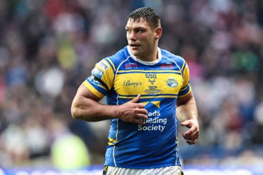 Leeds Rhinos 'un Ryan Hall' u Betfred Süper Lig 5. Raundunda Leeds Gergedan 'a karşı Headingley Stadyumu, Leeds, İngiltere 22 Mart 2025