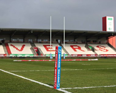 Sewell Group Craven Park 'ın Betfred Süper Lig 5. Raundundan önceki genel görünümü Hull KR, Leigh Leopards' a karşı Sewell Group Craven Park, Kingston üzerine Hull, Birleşik Krallık, 22 Mart 2025
