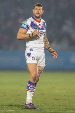 Wakefield Trinity 'den Jay Pitts 5. Betfred Süper Lig karşılaşmasında Wakefield Trinity vs Hull FC' ye karşı DIY Kitchens Stadyumu, Wakefield, İngiltere, 21 Mart 2025