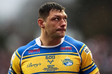 Leeds Rhinos 'un Ryan Hall' u Betfred Süper Lig 5. Raundunda Leeds Gergedan 'a karşı Headingley Stadyumu, Leeds, İngiltere 22 Mart 2025