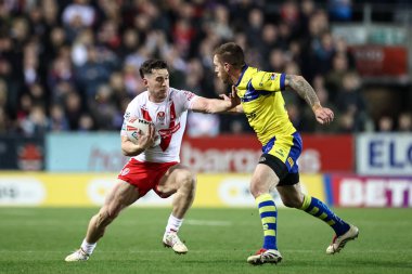 St. Helens 'li Tristan Sailor, Betfred Süper Lig 5. Raundunda Marc Sneyd' den elini çekti. St Helens, Warrington Wolves 'a karşı.