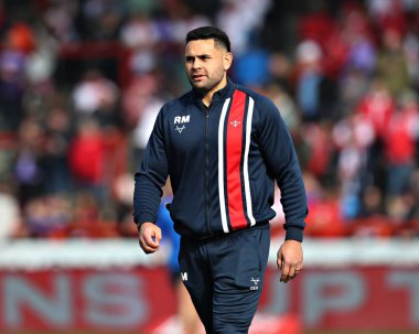 Hull KR 'dan Rhyse Martin Betfred Süper Lig 5. Raundundan önce Hull KR, Leigh Leopards' a karşı Sewell Group Craven Park 'ta 22 Mart 2025' te Kingston üzerine Hull, İngiltere