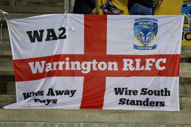 5. Betfred Süper Lig karşılaşmasında Warrington bayrakları St Helens 'e karşı Wicked Stadyumu, St Helens, Birleşik Krallık, 21 Mart 2025