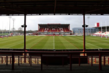 Sewell Group Craven Park 'ın Betfred Süper Lig 5. Raundundan önceki genel görünümü Hull KR, Leigh Leopards' a karşı Sewell Group Craven Park, Kingston üzerine Hull, Birleşik Krallık, 22 Mart 2025