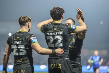 Hull FC 'den Harvey Barron, Birleşik Krallık' ın Wakefield şehrinde bulunan DIY Kitchens Stadyumu 'nda oynanan 5.