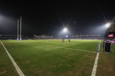 DIY Kitchens Stadyumu 'nun Betfred Süper Lig 5. raundu öncesinde Wakefield Trinity vs Hull FC ile DIY Kitchens Stadyumu, Wakefield, İngiltere, 21 Mart 2025