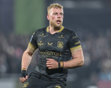 Hull FC 'den Jack Ashworth 5. Betfred Süper Lig karşılaşmasında Wakefield Trinity, Hull FC' ye karşı DIY Kitchens Stadyumu, Wakefield, İngiltere, 21 Mart 2025