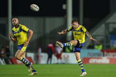 Warrington Wolves takımından Marc Sneyd, 21 Mart 2025 'te St Helens-Warrington Wolves maçında sahaya çıktı.