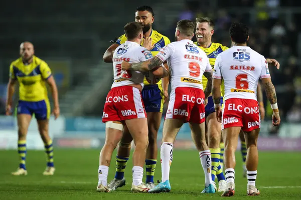 Betfred Süper Lig 5. Raundunda St Helens 'e karşı Wicked Stadyumu, St Helens, İngiltere, 21 Mart 2025' te oynanan St.Helens maçında sinirler tepetaklak olacak.