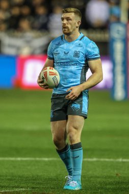 Hull FC 'den Ed Chamberlain Betfred Süper Lig 6. raundunda Castleford Tigers, Hull FC' ye karşı The Mend-A-Hose Jungle, Castleford, Birleşik Krallık, 27 Mart 2025