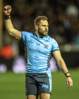 Hull FC 'den Aidan Sezer, 27 Mart 2025' te İngiltere 'deki The Mend-A-Hose Jungle, Castleford, İngiltere' de oynanan 6.