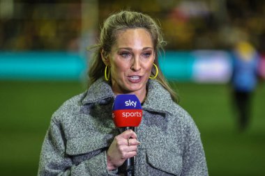 Jenna Brooks, Betfred Süper Lig 6. raundunda Castleford Tigers, Hull FC 'ye karşı The Mend-A-Hose Jungle, Castleford, İngiltere, 27 Mart 2025