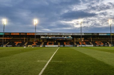 Betfred Süper Lig 6. raundunun ilerisindeki Hortum Bakımı 'nın genel görünümü Castleford Tigers vs Hull FC ile The Mend-A-Hose Jungle, Castleford, Birleşik Krallık, 27 Mart 2025