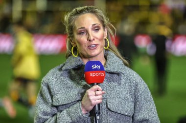 Jenna Brooks, Betfred Süper Lig 6. raundunda Castleford Tigers, Hull FC 'ye karşı The Mend-A-Hose Jungle, Castleford, İngiltere, 27 Mart 2025