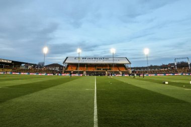 Betfred Süper Lig 6. raundunun ilerisindeki Hortum Bakımı 'nın genel görünümü Castleford Tigers vs Hull FC ile The Mend-A-Hose Jungle, Castleford, Birleşik Krallık, 27 Mart 2025