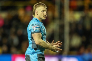 Hull FC 'den Brad Fash Betfred Süper Lig 6. raundunda Castleford Tigers, Hull FC' ye karşı The Mend-A-Hose Jungle, Castleford, Birleşik Krallık, 27 Mart 2025