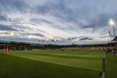 Betfred Süper Lig 6. raundunun ilerisindeki Hortum Bakımı 'nın genel görünümü Castleford Tigers vs Hull FC ile The Mend-A-Hose Jungle, Castleford, Birleşik Krallık, 27 Mart 2025