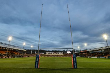 Betfred Süper Lig 6. raundunun ilerisindeki Hortum Bakımı 'nın genel görünümü Castleford Tigers vs Hull FC ile The Mend-A-Hose Jungle, Castleford, Birleşik Krallık, 27 Mart 2025