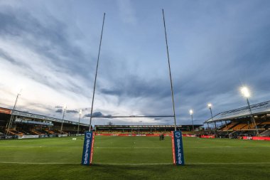 Betfred Süper Lig 6. raundunun ilerisindeki Hortum Bakımı 'nın genel görünümü Castleford Tigers vs Hull FC ile The Mend-A-Hose Jungle, Castleford, Birleşik Krallık, 27 Mart 2025