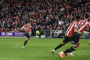 Sheffield United takımından Gustavo Hamer, 28 Mart 2025 'te İngiltere' nin Sheffield Lane şehrinde oynanan Sky Bet Şampiyonası maçında 1-0 berabere kaldı.